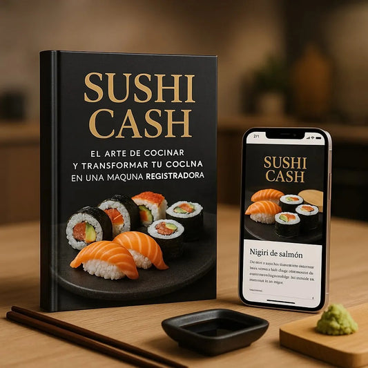 SUSHI CASH – Pack de Recetas Premium 10x1.